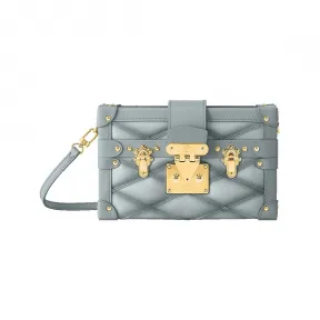 路易威登/Louis Vuitton(LV)  Petite Malle Malletage 皮革 M24196