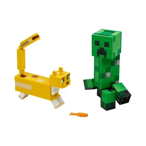 乐高/Lego 我的世界®大人仔爬行者和豹猫 21156 | 我的世界 21156