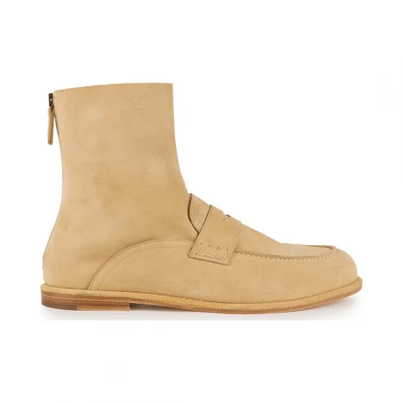 罗意威/Loewe Boot Loafer金色 453.17.004