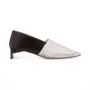 罗意威/Loewe Low Heeled Pump黑色/白色 453.17.030