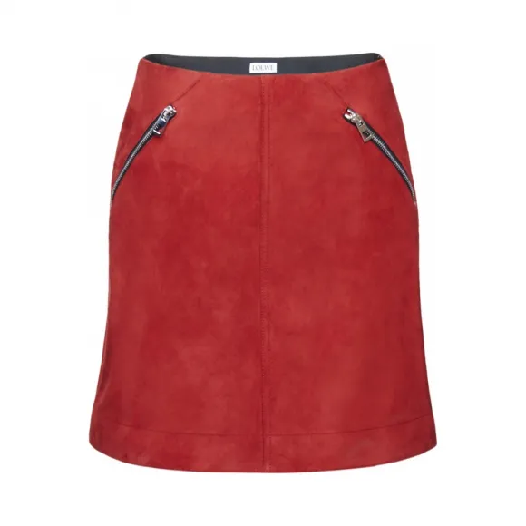 罗意威/Loewe Skirt 红色 D1265318CH