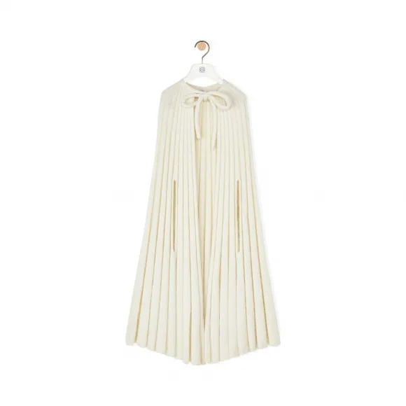 罗意威/Loewe Knit Cape淡褐色 D3298031SM