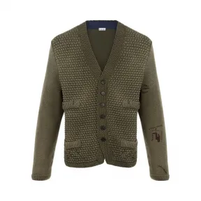 罗意威/Loewe Cardigan VintageKhaki Green H3179110VO