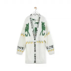 罗意威/Loewe Deer Oversize Cardigan淡褐色 S3298350SM