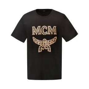 MCM Women's Logo T-Shirt MFT8SMM11BK00L
