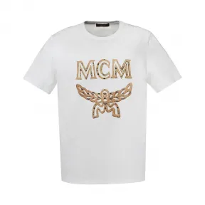 MCM 男士经典徽标 T 恤 MHT8SMM10WI00L