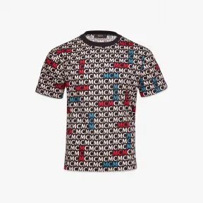MCM 男士字母组合 T 恤 MHTAAMD01MW0XL