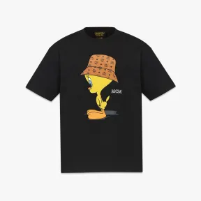 MCM 男士 Looney Tunes x MCM 有机棉 T 恤 MHTDSMM09BK00M