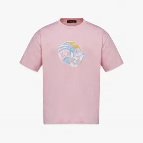 MCM M Pup 有机棉日出印花 T 恤 MHTDSMM18QH00L