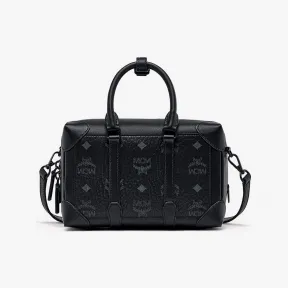 MCM 黑色 | 黑色的 Visetos 软柏林单肩包 MMRCSBF01BK001