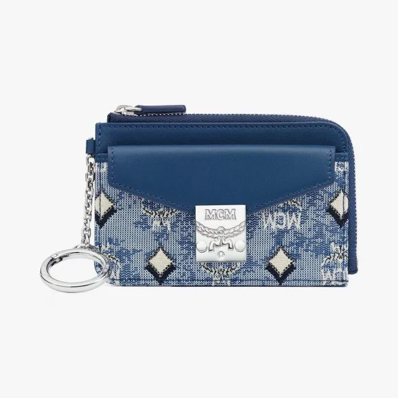 MCM Vintage Jacquard Monogram 拉链卡夹 MYABATQ01LU001