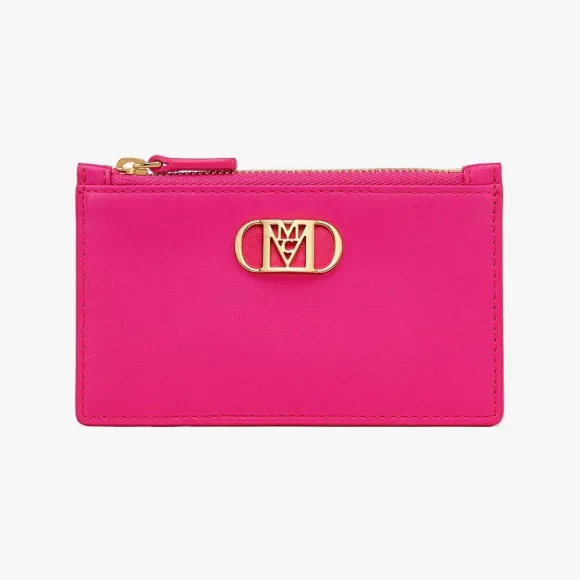MCM Mode Travia皮革拉链卡夹 MYACALD01QR001