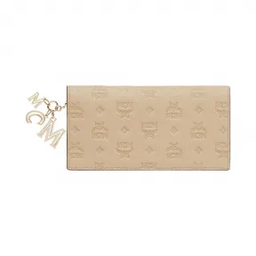 MCM Two Fold Wallet in Monogram Leather Charm MYL9SKM12IA001