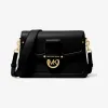 迈克高仕/Michael Kors Jessie 中号荔枝纹皮革单肩包 30F9GI6L2L-0001