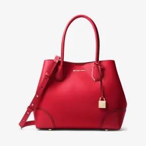 迈克高仕/Michael Kors Mercer Gallery 中号皮质托特包 30H7GZ5T6A683