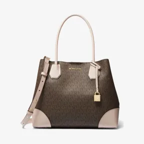 迈克高仕/Michael Kors Mercer Gallery 中号老花托特包 30H7GZ5T6V266