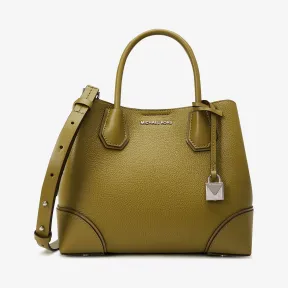 迈克高仕/Michael Kors 女士 Mercer Gallery 小号皮质手提包 30H7SZ5T1T390