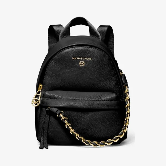 迈克高仕/Michael Kors Slater 超小粒纹皮革多用途背包 30T0G04B0L-0001