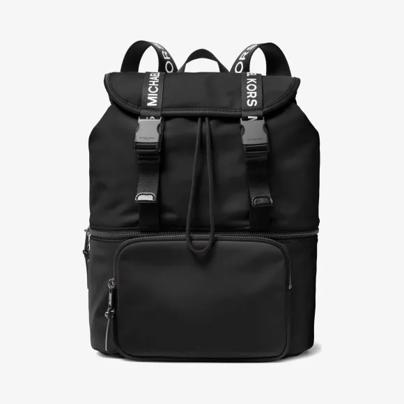 迈克高仕/Michael Kors The Michael 大号尼龙双肩包 30T9U01B7C001