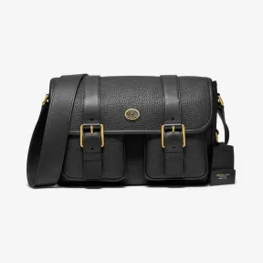 迈克高仕/Michael Kors Simone 荔枝纹皮革邮差包 31S1MSMF4P-0001