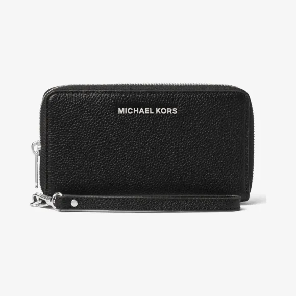 迈克高仕/Michael Kors 大号皮革智能手机腕带 32F6SM9E3L-0001