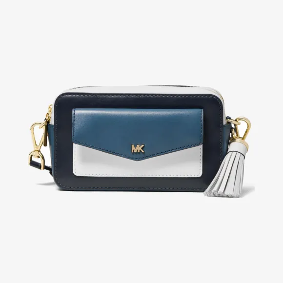 迈克高仕/Michael Kors 小号皮质口袋相机包 32F8GF5M5T415