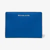 迈克高仕/Michael Kors Money Pieces 短款皮质拼色钱夹 32F8SF6D6T988