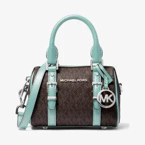 迈克高仕/Michael Kors Bedford Legacy 超小号徽标行李斜挎包 32F9S06C0B-7218