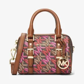 迈克高仕/Michael Kors Bedford Legacy 超小号图形徽标行李斜挎包 32H1G06C0I-1276