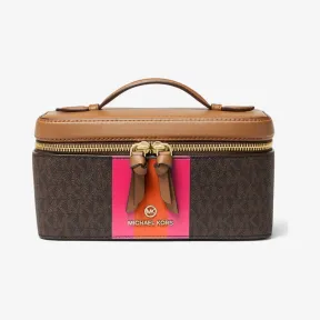 迈克高仕/Michael Kors 中号徽标条纹旅行箱 32H1GTMT8V-1654