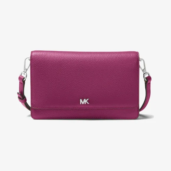 迈克高仕/Michael Kors 皮质翻盖斜挎包 32T8SF5C1L528