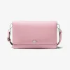 迈克高仕/Michael Kors 皮质翻盖斜挎包 32T8SF5C1L547