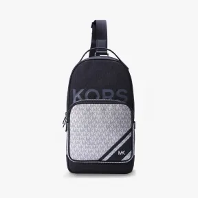 迈克高仕/Michael Kors Jet Set Mens 拼色胸包 33S9LMNC8V057