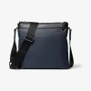 迈克高仕/Michael Kors Greyson 鹅卵石皮革邮差包 33S9MGYC1L-0410