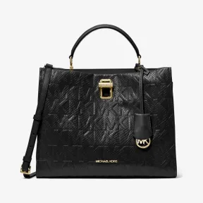 迈克高仕/Michael Kors Penelope Python 压花人造皮革挎包 35F1G5PS3G-0001