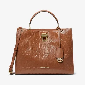 迈克高仕/Michael Kors Penelope Python 压花人造皮革挎包 35F1G5PS3G-0230