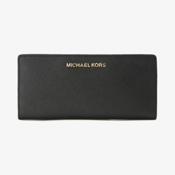 迈克高仕/Michael Kors  黑色 Jet Set Travel 大号卡夹