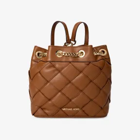迈克高仕/Michael Kors Regina 小号皮质双肩包 35H1GU7B5U230