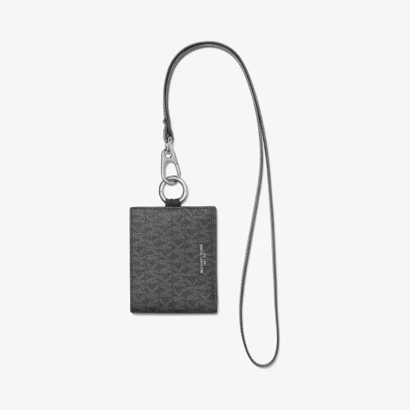 迈克高仕/Michael Kors 男士 黑色 Lanyard 老花两用卡夹