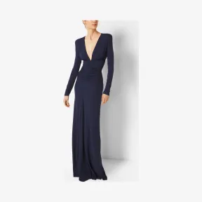 迈克高仕/Michael Kors 褶饰弹力哑光平纹针织礼服 426AKI065-0472