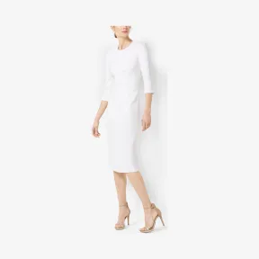 迈克高仕/Michael Kors 九分袖圆领对襟连衣裙 435AKI006015