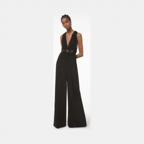 迈克高仕/Michael Kors 哑光平纹针织束带连身裤 451PKS065A-0001