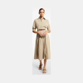迈克高仕/Michael Kors 弹力有机棉府绸衬衫裙 458PKU526-0210