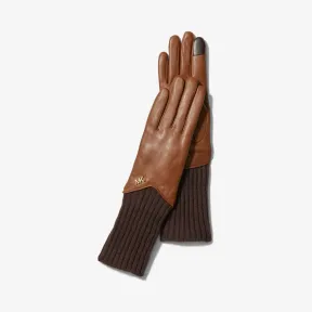 迈克高仕/Michael Kors 皮革和羊毛手套 538714-1265
