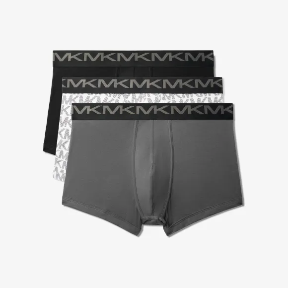 迈克高仕/Michael Kors Logo 平角内裤三条装 6S21T10033003