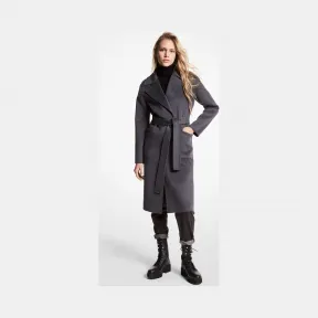 迈克高仕/Michael Kors 羊毛混纺裹身大衣 77F5159M22-0030