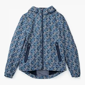 迈克高仕/Michael Kors Facet 徽标轻质连帽衫 CR1202I5KU436-S