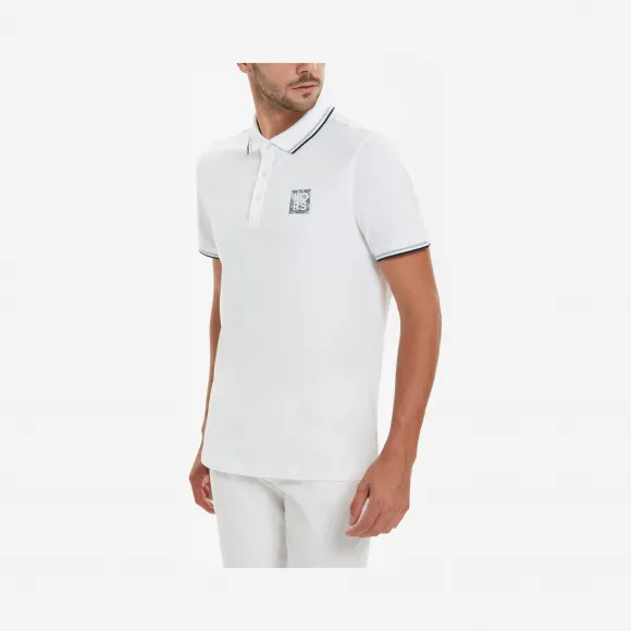 迈克高仕/Michael Kors 男士 Kors 字母印花 Polo 衫 CU95HHM4ZC100