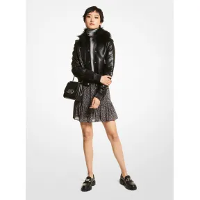 迈克高仕/Michael Kors 休闲夹克外套 女士 黑色 外套 MF2209M6LB001