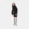 迈克高仕/Michael Kors 女士 毛绒设计长款卫衣裙 MF98Z9RCSN001